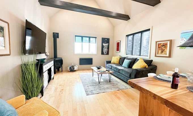 Saint John Maison | Stylish 2-Bedroom Getaway at The Red Door | Modern Amenities & Cozy Vibes