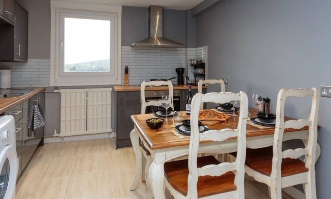 Gorgie Appartement | Appartement-Design-Salle de bain privée séparée-Vue ville