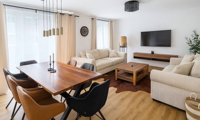 Volkmarsdorf Appartement | Stylish 3-room apartment in Leipzig | Central, modern & perfect for 6 guests