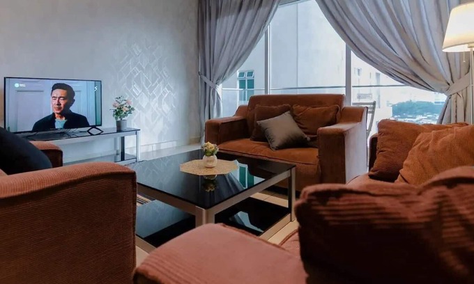 Taman Century Appartement | Stylish 3BR KSL DEsplanade Residence, FREE Parking