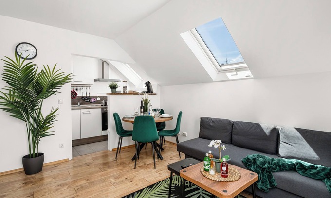 Herdecke Appartement | Stylish vacation apartment/Herdecke center/3 persons/balcony/free parking/WLAN