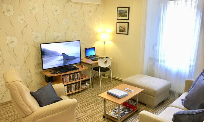 Old Town Appartement | Apt élégant Blue Bratislava-Great Location! AC GRATUIT + WIFI + Lave-linge et sèche-linge