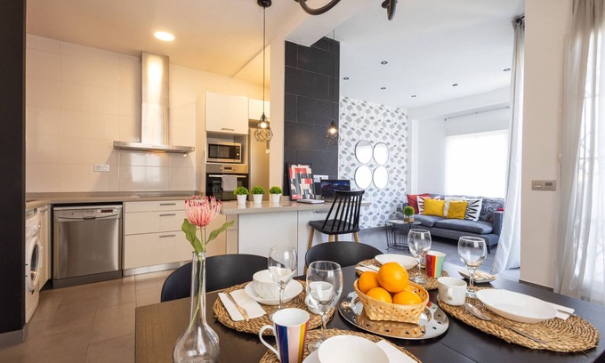 Extramurs Appartement | Penthouse élégant dans le centre de Valence.