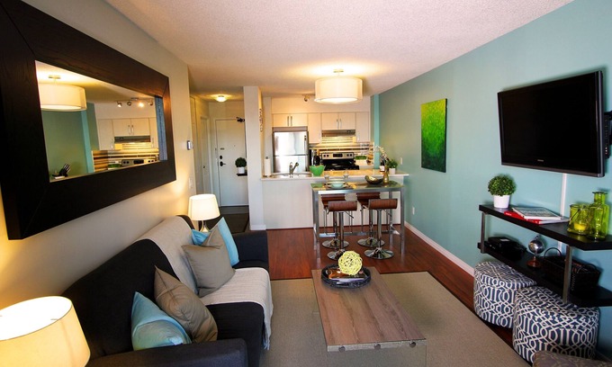 Eau Claire Copropriété | Élégant Suite Executive Downtown Calgary