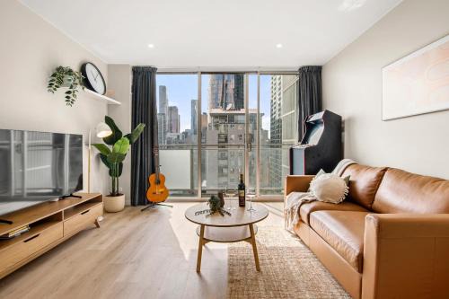 Melbourne Central Business District Appartement | Stylish CBD Apartment Urban Escape & Epic Views!