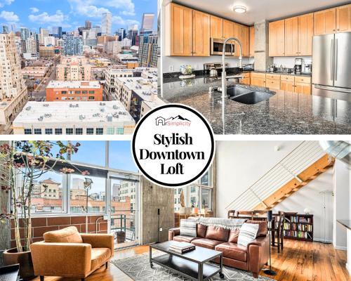 Civic Center Hôtel | Stylish City Loft Walk To Dining & Shops
