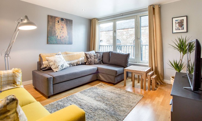 East End Appartement | Élégant appartement contemporain de 2 chambres près du centre-ville de Glasgow