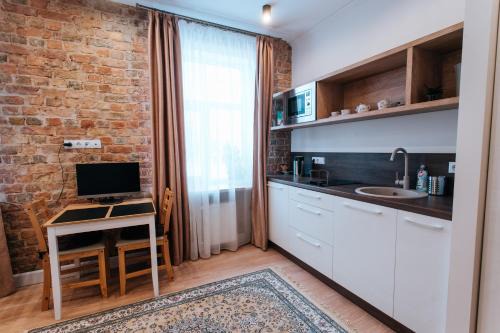 Grizinkalns Appartement | Stylish Latvian-Style Studio Apartment Near City Center, Parks, Cafés & Public Transit