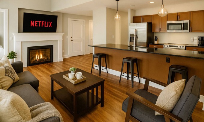 Downtown Cleveland Appartement | Stylish Luxe Suite | Rock Hall Stadiums Casino