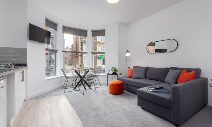 Blackpool Town Center Appartement | Stylish One Bed Apartment, Sleeps 4, Central locaiton