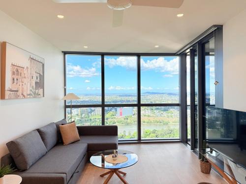 Brisbane Central Business District Appartement | Stylish Riverfront 2Bed Apt with Pool at QWR