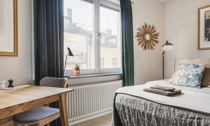 Sodermalm Appartement | Stylish Studio in Central Södermalm on Mariaberget