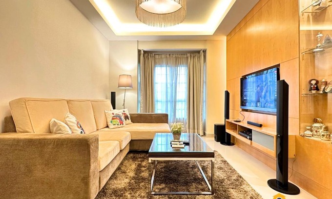 Subang Jaya Appartement | Subang Avenue/5Min to LRT/Netflix/Youtube/100 mbps