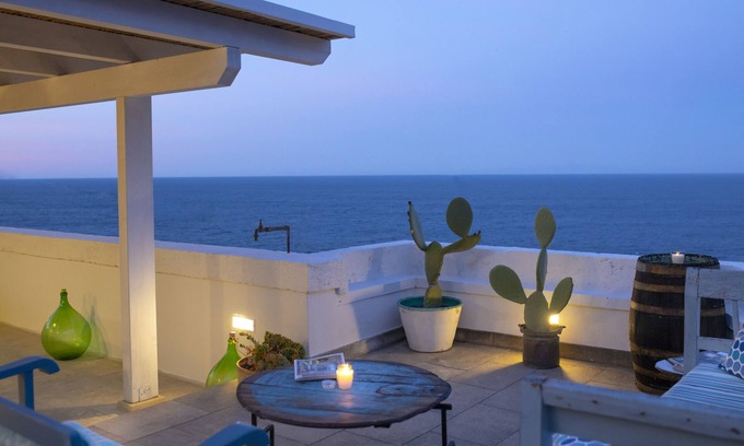 Tiggiano Cottage | Suite Casa De Vita - (vue imprenable sur la côte)