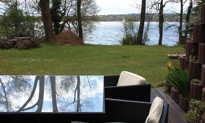 Bad Saarow Appartement | Suite directement sur le lac, très privé - Ferienhof Löschebrand