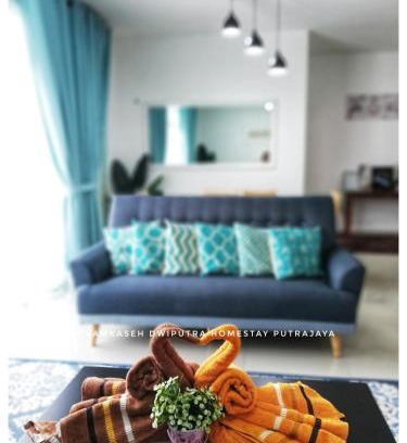 Presint 15 Appartement | SulamKaseh Dwiputra Homestay Putrajaya With 4 Units AC, 3 Baths, WiFi & Pool View
