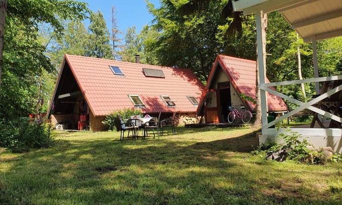 Or Maison | Summerhouse with forest-feeling on Orø island