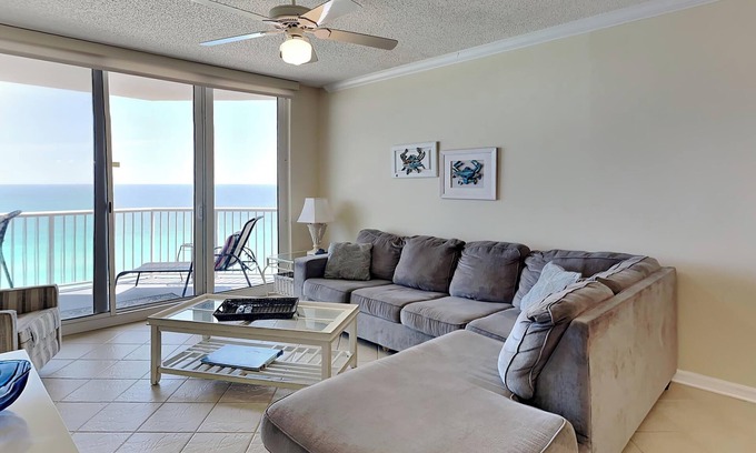 Navarre Beach Copropriété | Summerwinds #1203 | Gulf Views, Beach Access!