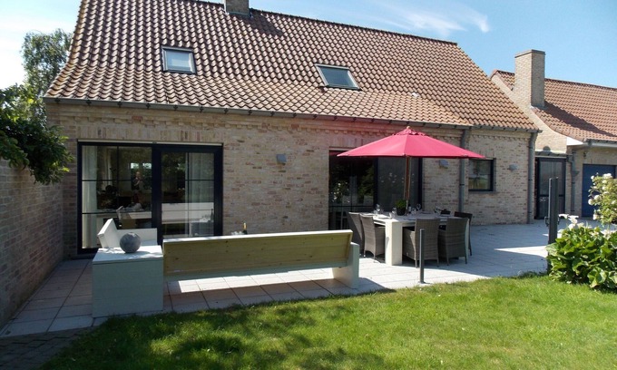 Lampernisse Villa | Villa moderne à Diksmuide avec sauna