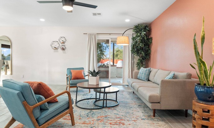 North Mountain Maison | Sunkist Southwest Getaway, a 4-bed/2-bath home in Phoenix's Moon Valley area