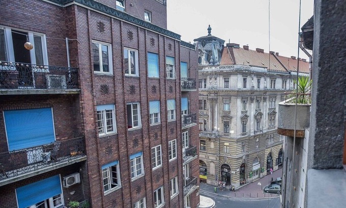 Erzsebetvaros Appartement | ❤️ SUNLIT APT, 2 chambres séparées près de la synagogue, AC + WIFI