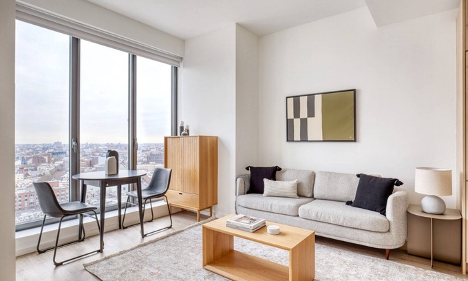 Clinton Hill Appartement | Sunlit Clinton Hill 1BR w/ W/D, Gym & Pool, nr BAM, by Blueground