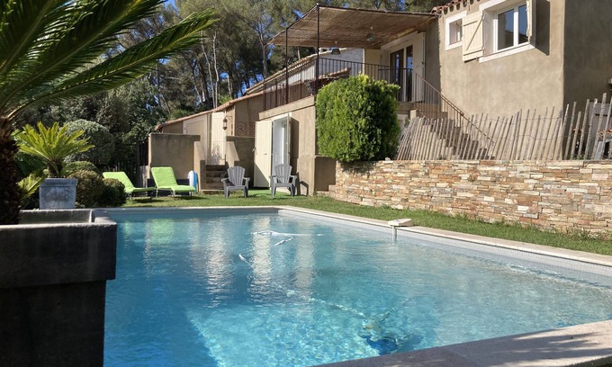 Eoures Maison | Maison ensoleillée avec piscine entre Marseille et Cassis