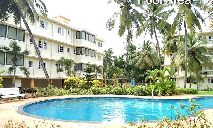 Colva Appartement | Ensoleillé, 2BHK Luxury Apart, COLVA sud GOA