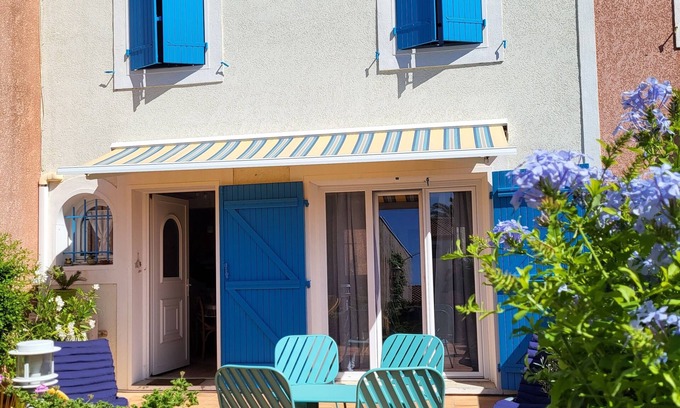 Gruissan Villa | Villa ensoleillée proche Gruissan Village, Plage et Port