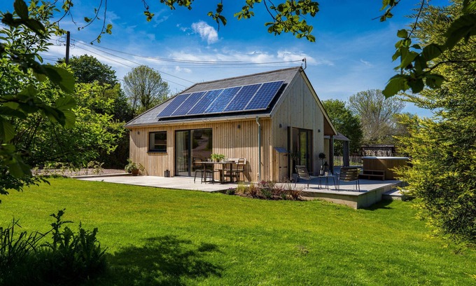 Shaldon Chalet De Ski | Sunnybrook - Carbon Neutral House avec le nouveau spa à bois premium (Shaldon)