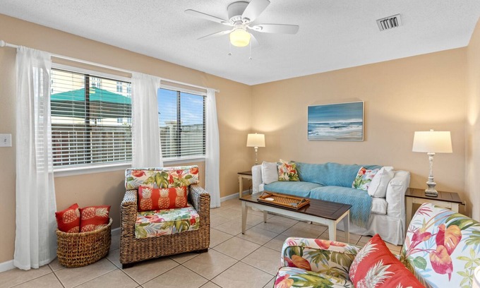 Sugar Beach Maison | Sunray - Gulf-side townhouse, beach access & pool