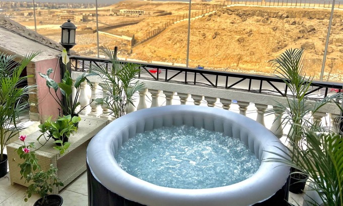 Giza Appartement | Sunrise Rooftop Pyramids view studio