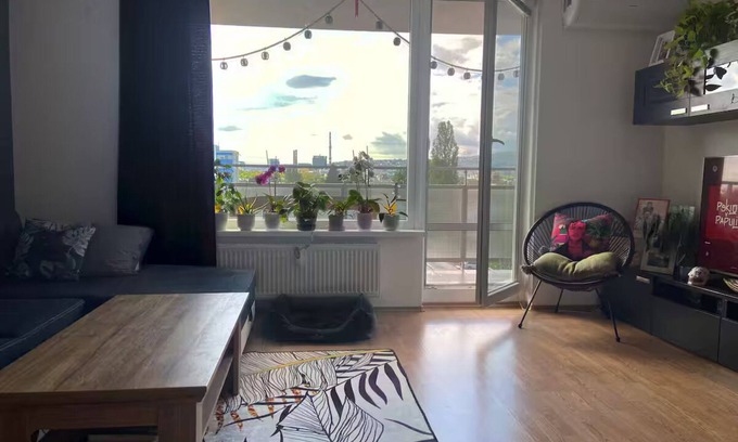 Nove Mesto Appartement | Sunset view, near the airport & private parking