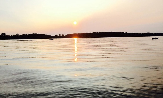 Leesburg Maison | Couchers de soleil sur Little Tippy lac