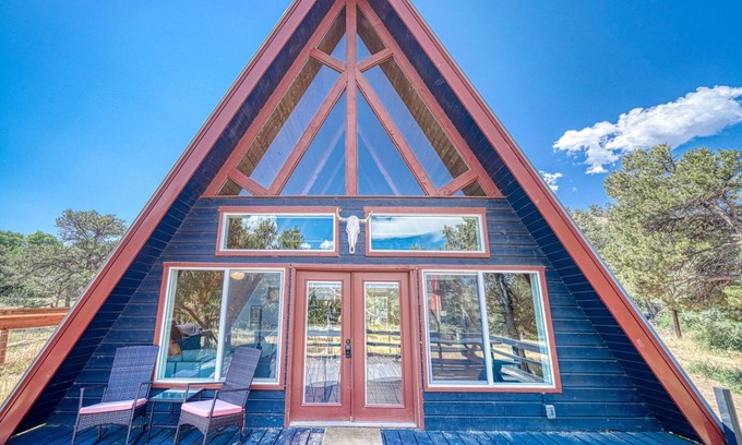 Howard Cabine | Super Cozy A-Frame in Howard, Colorado