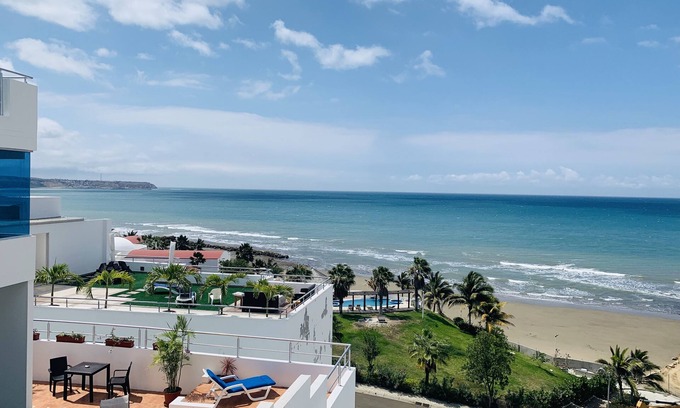 Manta Appartement | Super Duplex à la mer avec accès à la plage - Manta Ecuador Private Club