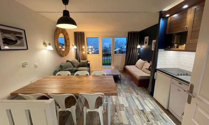 Avoriaz Appartement | superbe duplex au pied des pistes, commerces, parking falaise