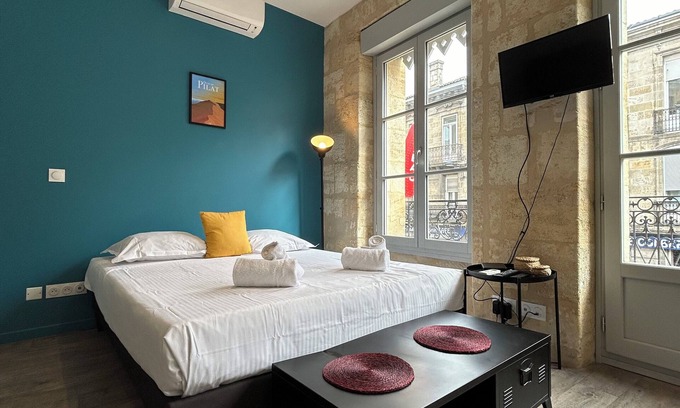 Saint-Bruno - Saint-Victor Appartement | Superbe appartement avec climatisation et belle pierre Bordelaise pour 2p