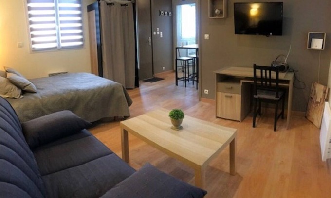 Amfreville Maison | Superbe studio "Cocoon 3*"tout équipé proche de la mer