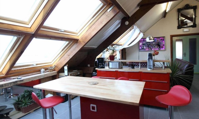 Esvres Appartement | Superbe Loft avec piscine chauffée et son studio