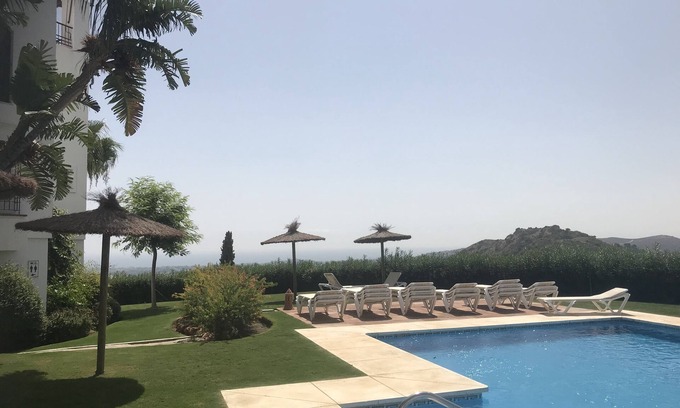 Benahavis Appartement | Superbe vue mer - Los Arqueros Golf près de Puerto Banus -Marbella