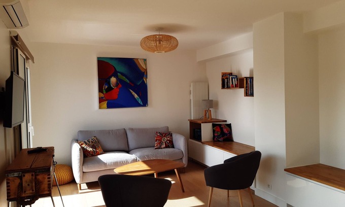 Palavas-les-Flots Appartement | Superbe T3 vue magnifique! Central et à 2 pas de la plage.