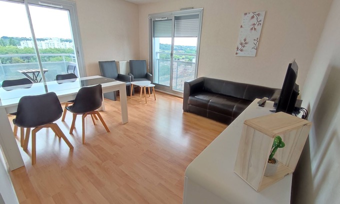 Bellevue Appartement | Superb T5 apartment in Brest