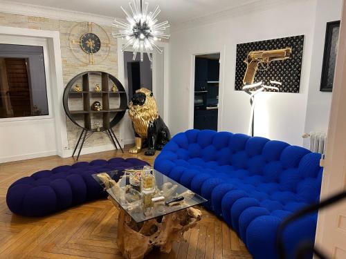 Tancua Appartement | Superbe appartement luxueux, influence Haussmannienne et très spacieux