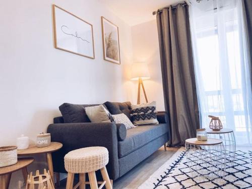 Quartier des Eaux-Claires Appartement | Superbe: parking gratuit + wifi puissant + balcon