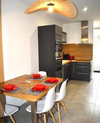 Arthes Appartement | Superbe T2 climatisé avec terrasse et jardin