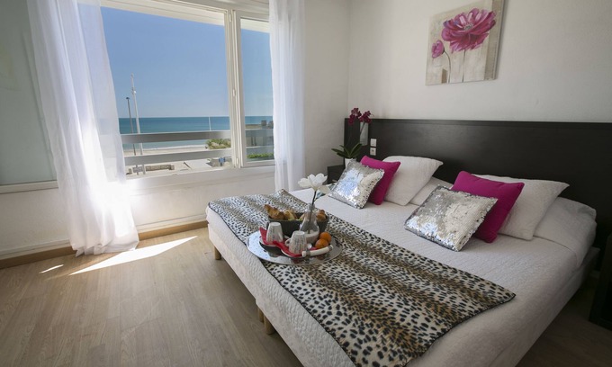Palavas-les-Flots Hôtel | Chambre Supérieure Vue Mer