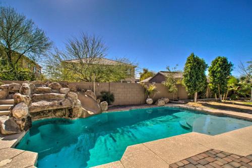 Greer Ranch Maison | Surprise Home with Heated Pool and Deck