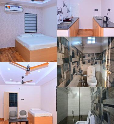 Visakhapatnam Appartement | Swagan Home Stays Air Conditioned Deluxe ONE BED ROOM Studio Apartment
