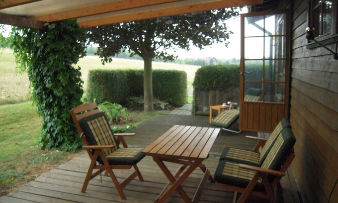 Herlinghausen Maison | Maison de la Suède dans le Warburger Börde, bord de champ calme, prairie